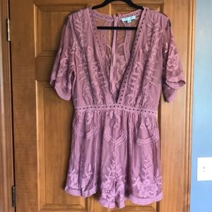 Mauve romper